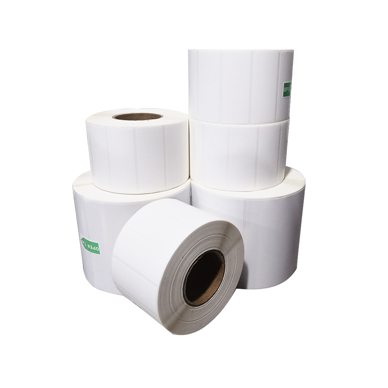 How does the high-gloss surface of removable coated paper enhance the visual impact of printed images?